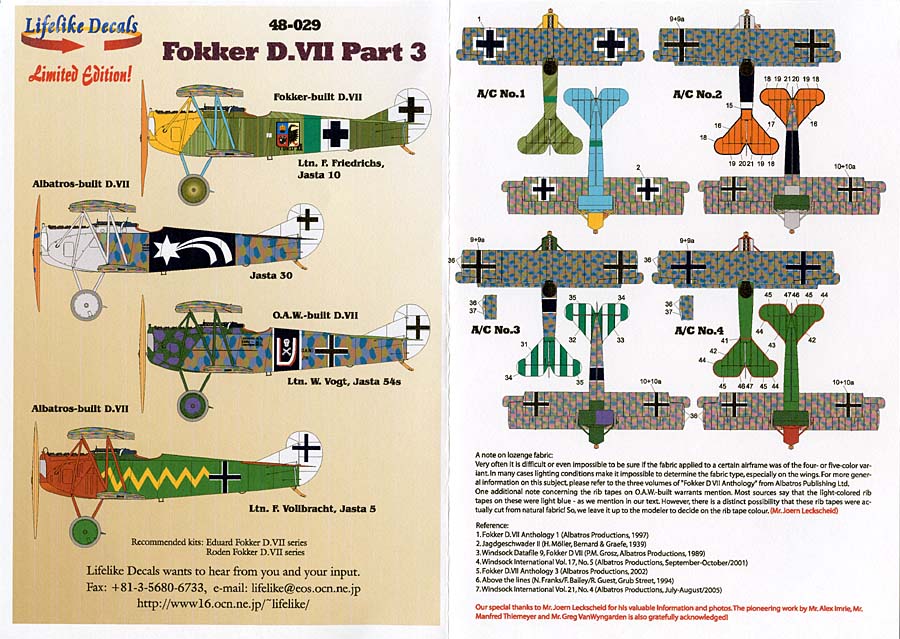 LIF048-0029 FOKKER D.VII - Part 3