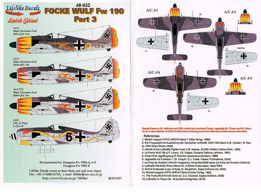 LIF048-0032 FOCKE WULF Fw 190 - Part 3