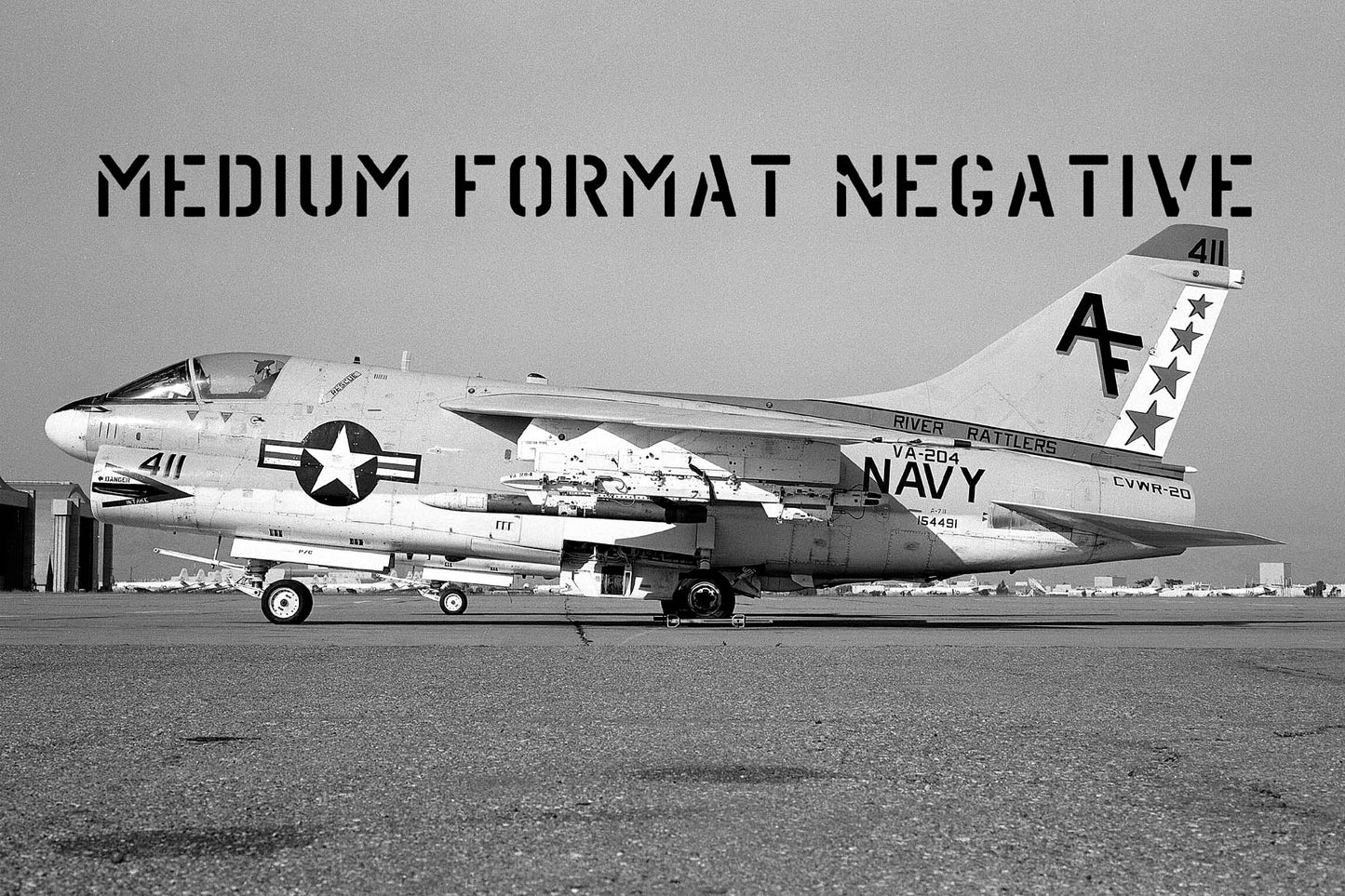 NE000232 A-7B CORSAIR II 154491/AF411