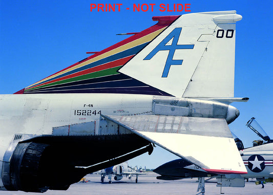 P00073 F-4N PHANTOM II 152244/AF1000 Tail shot