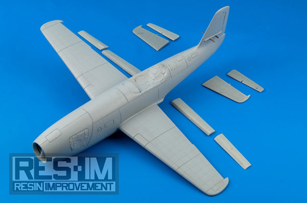 RES-AC48003 YAKOVLEV YAK-23 CONTROL SURFACES