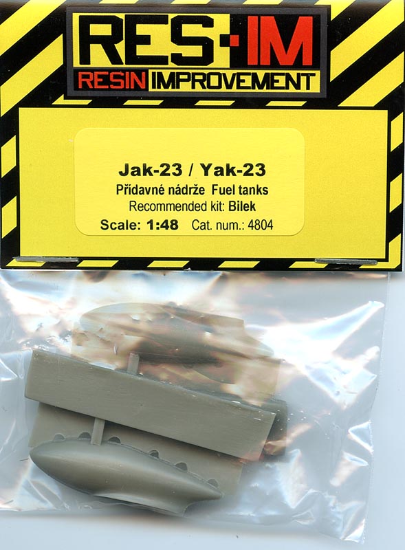 RES-AC48004 YAKOVLEV YAK-23 FUEL TANKS