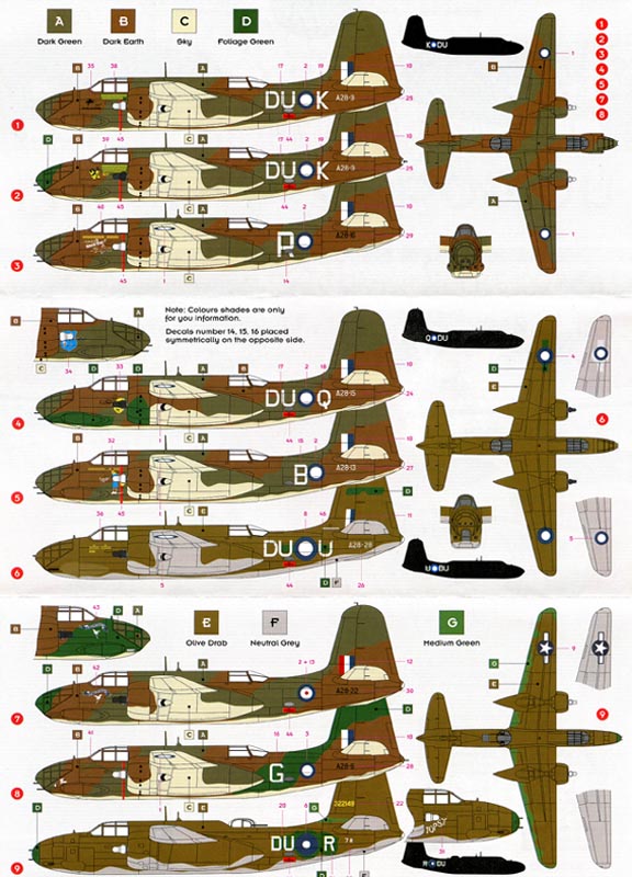 DKD072-002 Douglas DB-7B/A-20 Boston in RAAF Service