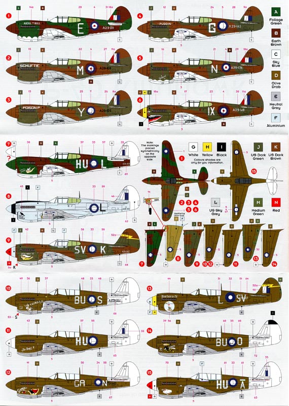 DKD072-003 Curtiss P-40 Kittyhawk in RAAF Service