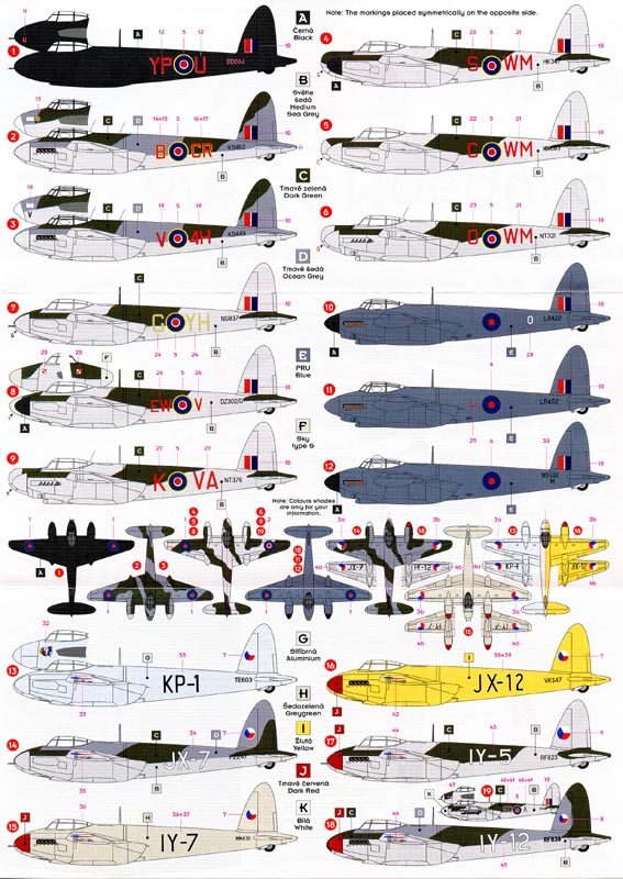 DKD072-013 de Havilland Mosquito in CzAF