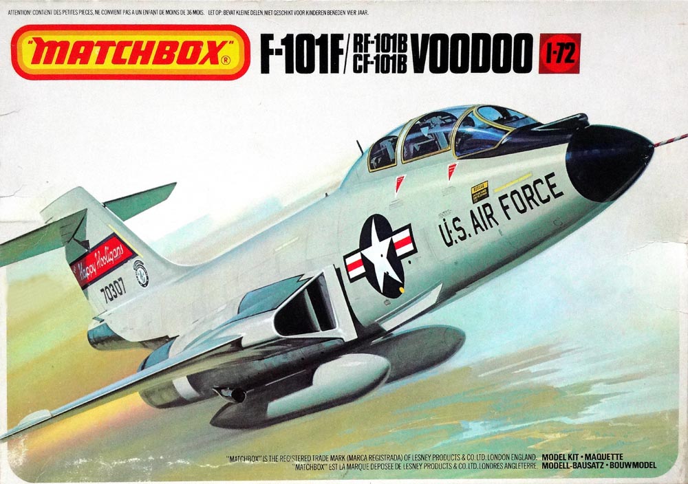 0036MAT72001 F-101F/RF-101B/CF-101B VOODOO