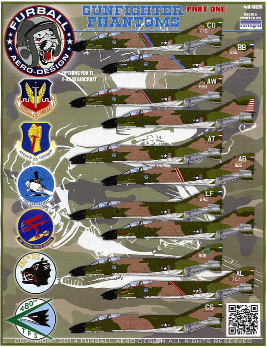 FUR048-029 F-4C/D Gunfighter Phantoms Part One