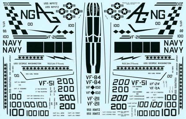 FUR048-036 AIR WING ALL STARS: F-14 TOMCATS PART II