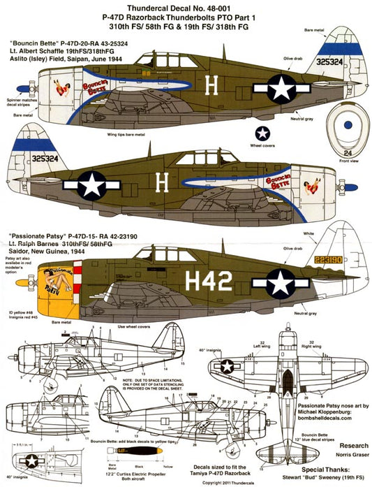 THU48-0001 P-47D Thunderbolt Part One