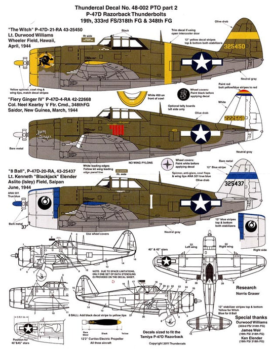THU48-0002 P-47D Thunderbolt Part Two