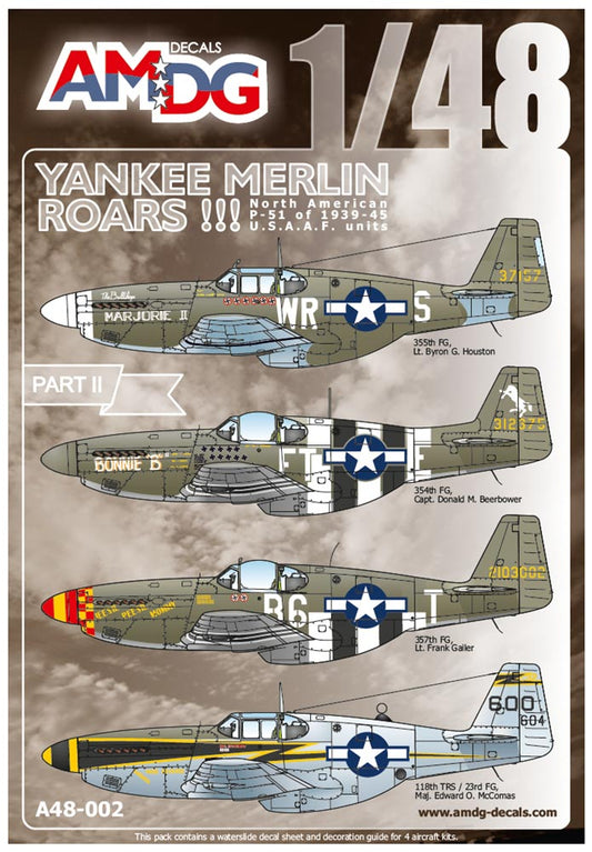AMDG48-002 Yankee Merlin Roar! North-American P-51 Mustangs of 1939-45 USAAF units Part 2